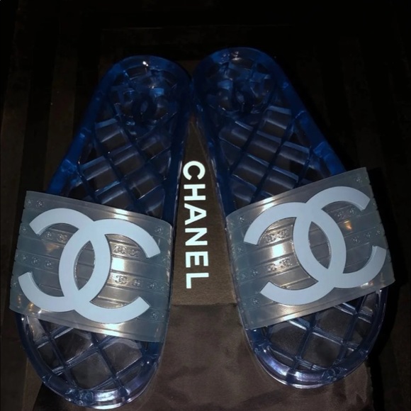 Shoes Chanel Pool Slides Poshmark